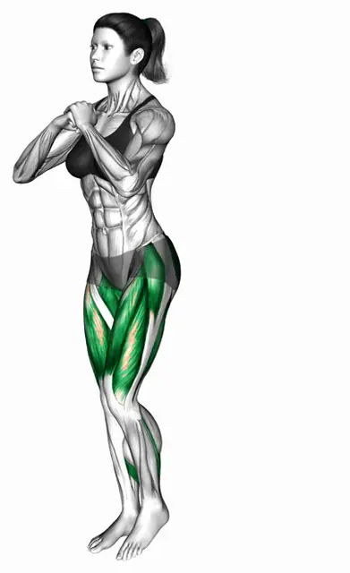 밸런스 리버스 런지 자세 시연
