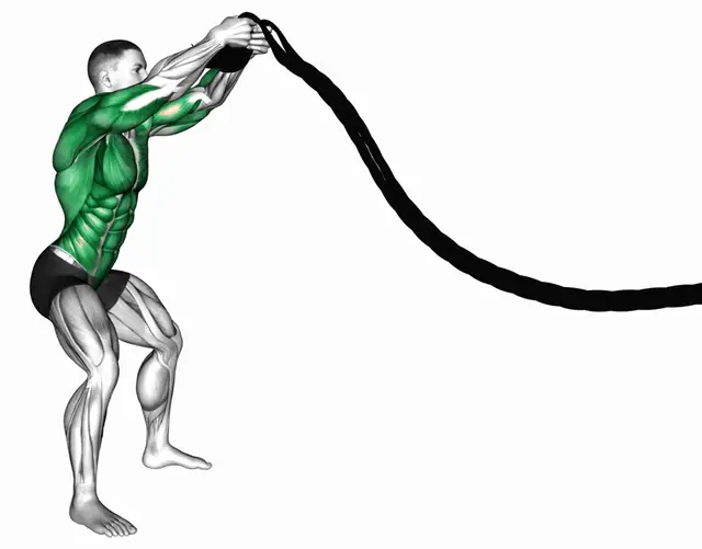 배틀로프 더블 슬램 자세 시연