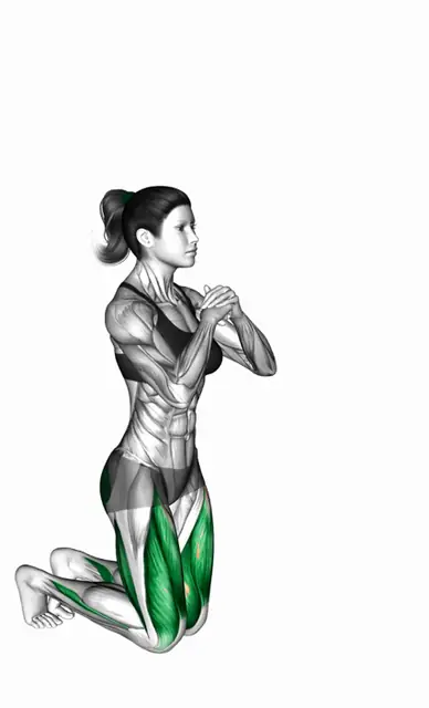 니링 홀드 투 스탠드 자세 시연