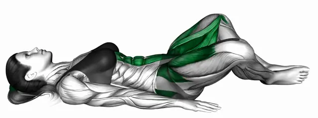 라잉 프로그 펄스 자세 시연