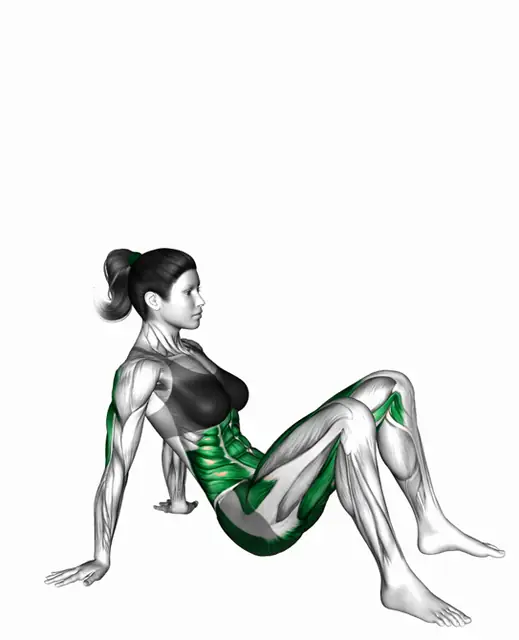 테이블탑 플랭크 리치 자세 시연