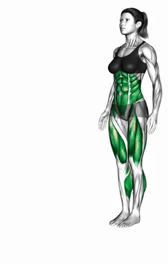 Alternate Front Toe Tap Walks demo