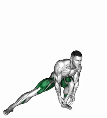 Alternate Heel Touch Side Kick Squat demo