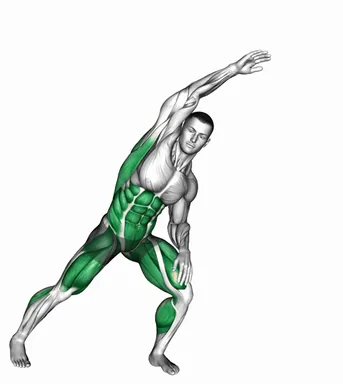 Alternate Side Step Jump Side Bend demo