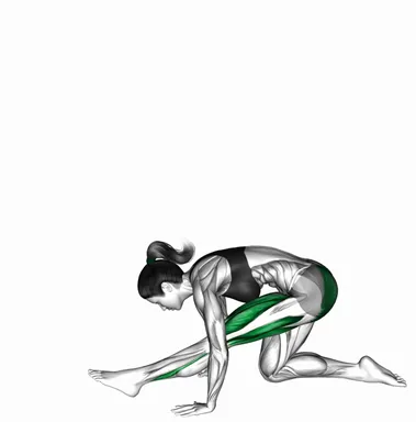 Alternating Hip Flexor Hamstring Stretch demo