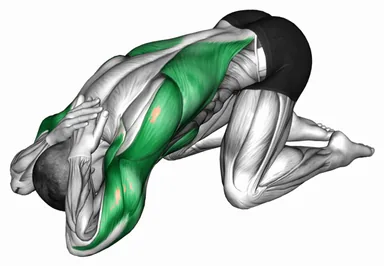 Armless Prayer Stretch demo