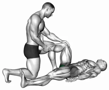 Assisted Lying Gluteus Maximus Stretch demo