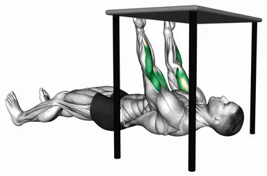 Biceps Table Row demo