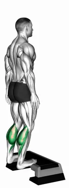 Bodyweight Calf Raise on a Stepbox demo