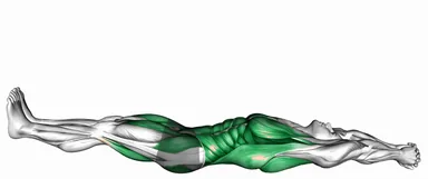 Bodyweight Lying Reach Over demo