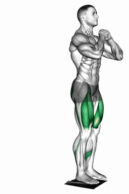 Bodyweight Narrow Sliding Squat with Towel demo