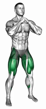 Bodyweight Pulse Goblet Squat demo