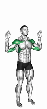 Bodyweight Standing Military Press demo