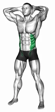 Bodyweight Standing Oblique Twist demo