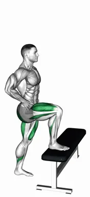 Bodyweight Step-Up demo