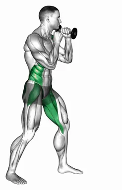 Boxing Up Hook (with Dumbbell) demo