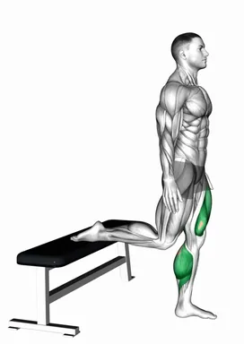 Bulgarian Jump Squat demo