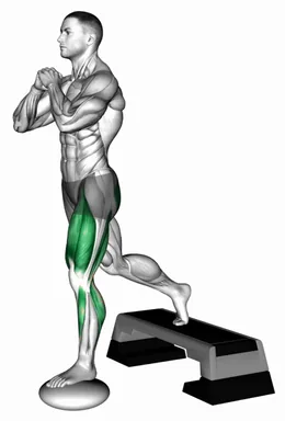 Bulgarian Split Squat with Pillow and StepBox demo
