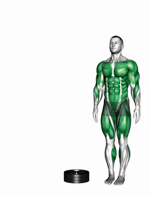 Burpee Over the Plates demo