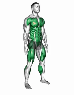 Burpee Squat demo