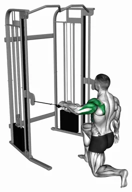 Cable Kneeling Shoulder 90 degrees External Rotation Press demo