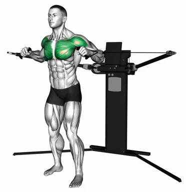 Cable Standing Alternating Diagonal Chest Press (VERSION 3) demo