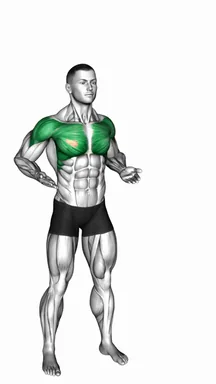 Criss Cross Upper Chest Raise demo