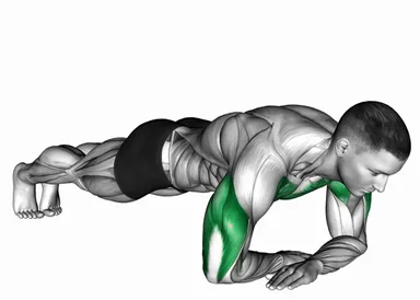 Cross Arms Push-up demo