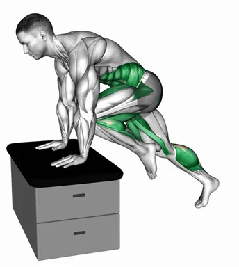 Cross Climber on a Padded Stool demo