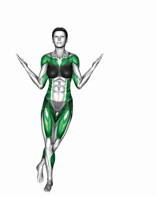 Cross Side Step Lats Squeeze demo