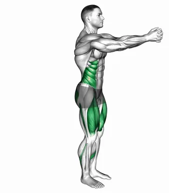 Crossover Reverse Lunge demo