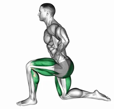 Deep Lunge Dorsiflexion demo