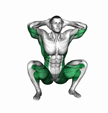 Deep Squat Turn Knee Tap demo