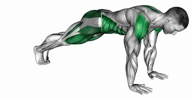 Double Plank Jack to 4 Mountain Climbers demo