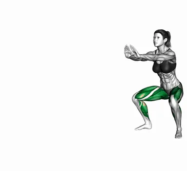 Double Pulsing Squat Forward Backward demo