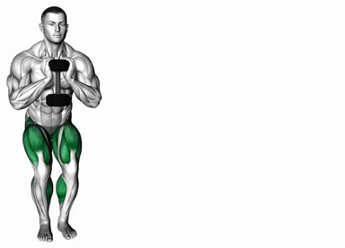 Dumbbell Lateral Walk demo