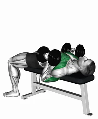 Dumbbell Lying Hammer Press (version 2) demo