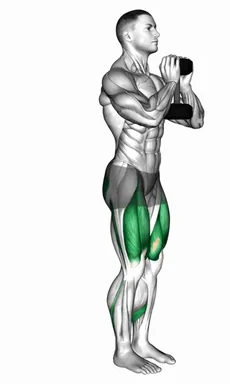 Dumbbell Narrow Squat Lunge demo