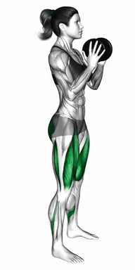 Dumbbell Pause Squat demo
