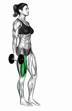 Dumbbell Single Leg Squat (VERSION 2) demo