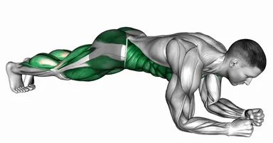 Elbow Plank 3 Point Hops demo