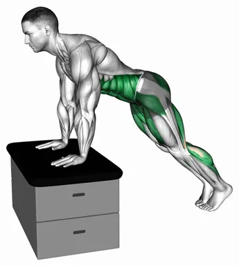 Forward Hop on a Padded Stool demo