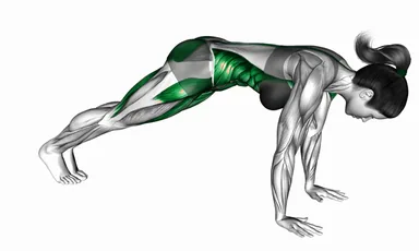 Front Plank Side Hop demo