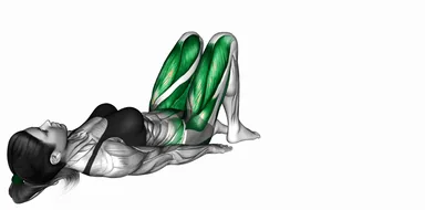 Glute Bridge Alternating Straight Leg Open demo