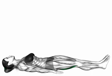 Lying Hamstring Stretch demo