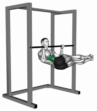 Hanging Straight Twisting Leg Hip Raise demo
