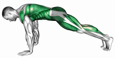 High Plank to Frog Squat demo