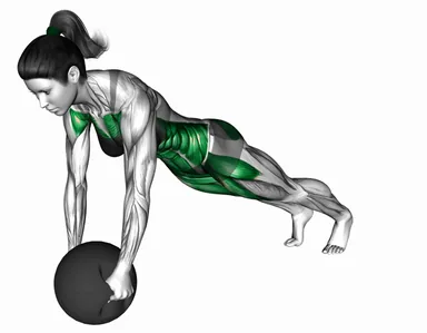 Jack Plank on Medicine Ball demo