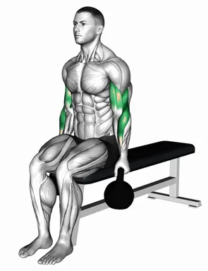 Kettlebell Alternate Biceps Curl demo