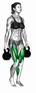 Kettlebell Farmers Walk demo